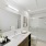 Bathroom with glass shower